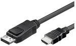 Alcasa DisplayPort - HDMI, 3m