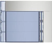 BTicino 352031 Frontblende Ruftasten- modul SFERA 3RT Allmetal