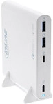InLine&reg; USB Netzteil, GaN Ladeger&auml;t, 4-Port, 2x USB-C + 2x USB-A, 120W, wei&szlig;