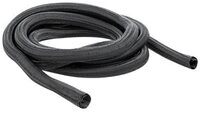 DELOCK Geflechtschlauch selbstschlie&szlig;end 10m x 25mm schwarz