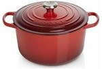 Le Creuset Signature Br&auml;ter rund 24 cm rot