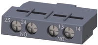 Siemens 3RV29011F Hilfsschalter querliegend 2S Schraub. S00/S0