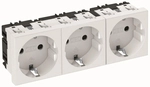 OBO STD-D0 RW3 Steckdose 0&deg; 3f Schutzkontakt 250V 10/16A PC rws 6120042