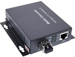 InLine&reg; Netzwerk Media Konverter 10Gb/s TP zu SFP+ LWL (f&uuml;r LC Duplex), MM, 300m