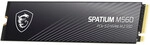 MSI Spatium M560 PCIE 5.0 NVME M.2 1TB