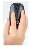 MANHATTAN MW3050 Kabellose USB-Maus 3 Tasten Mausrad schwarz