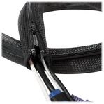 Logilink Kabelschlauch Rei&szlig;verschl. AD: 30 mm, schwarz, 2 m