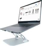 Schwaiger Laptopst&auml;nder bis 20 Max. 20KG faltbar Silber