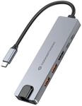 CONCEPTRONIC 6-1 Dock USB-C->HDMI/2xUSB-A/USB-C/+ 25cm si