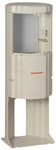 ABN Freilufts&auml;ule Rondo MP SL115P FB1,BH2,H=1150mm Einfachschliessung