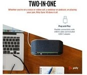HP Poly Sync 10 USB-A USB-C Speakerphone