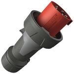 Mennekes PowerTOP Xtra 125A 5P 6H 13225 ** 400V IP67 CEE Stecker vernickelte Kon