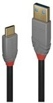 LINDY 3m USB 3.2 Typ A an C Kabel 5A PD