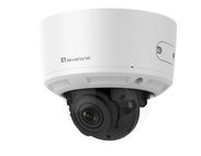 LevelOne Gemini Zoom IP Camera, 8-MP, H.265, 802.3af, Poe, IR LEDs, Indoor/Outdoor,