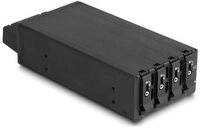 DELOCK Slim Bay Wechselrahmen f&uuml;r 4 x M.2 NVMe SSD SFF-8654