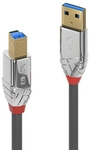 Lindy 36662 USB Kabel USB 3.2 Gen 1 (3.1 Gen 1) 2 m USB A USB B Grau