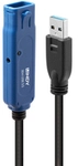 Lindy 43362 USB Kabel USB 3.2 Gen 1 (3.1 Gen 1) 30 m USB A Schwarz, Blau