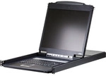ATEN CL1308N US KVM-Switch 8-Port, 19-LCD-Konsole (PS/2-USB, VGA) US-Layout