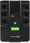 Green Cell AiO 800VA LCD uninterruptible power supply (UPS)