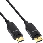 InLine&reg; DisplayPort 1.4 AOC Kabel, 8K4K, schwarz, 25m