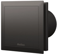 Helios Minivent DN100 M1/100 black zweistufig black 40770