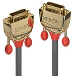 Lindy 36205 DVI-Kabel 7,6 m DVI-D Schwarz, Gold