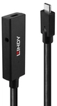 Lindy 43364 USB Kabel USB 3.2 Gen 2 (3.1 Gen 2) 5 m USB C Schwarz