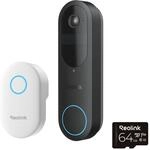 Reolink D340B w/ Chime + 64GB SD video intercom system