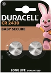 Duracell Batterie Knopfzelle CR2430 3.0V Lithium 2St.