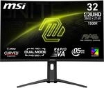 MSI MAG 321CUPDF computer monitor