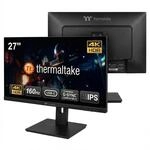 68,6cm/27"" Thermaltake TPM-I27FUK 4K IPS 160HZ USB-C Gaming Monitor Black