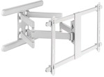 InLine&reg; Premium Aluminium Wandhalterung, f&uuml;r Flach-TV (37-80), wei&szlig;