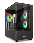 Sharkoon ELITE SHARK CM100 (schwarz, Tempered Glass x 2)