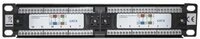 INTELLINET 10 Patchpanel 1HE 12-Port Cat6 UTP schwarz