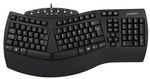 Perixx PERIBOARD-512 UK, Ergonomische USB-Tastatur, schwarz