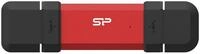 Silicon Power USB-Stick 500GB USB 3.2 Typ A+C DS72 Red