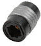 Logilink Audio adapter, Toslink/F to Toslink/F, black