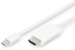 DIGITUS DisplayPort Adapterkabel mini DP->HDMI A St/St 8K 2m