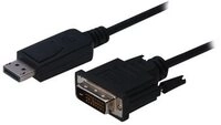 DIGITUS DisplayPortKabel DPort -> DVI(24+1) St/St 8K 2m 1.1a