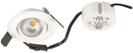 EVN Einbaustrahler Compacto ESW44N60102 6W 683lm 3000K IP44 dim schwenkb DA68 ws