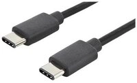 DIGITUS USB 2.0 Anschlusskabel Typ C -C St/St 1.0m, sw