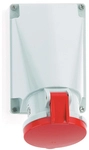 BALS CEE Wandsteckdose 5x63A 400V 1124 IP44 6H mit Rahmenklemme