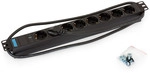 Triton RAB-PD-X06-A1 19 Steckdosenleiste 1HE 8x Schutzkontakt mit Kontrolllampe