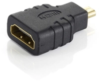 Equip 118915 Kabeladapter microHDMI HDMI Schwarz