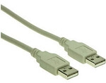 Alcasa 1m USB 2.0 A-A USB cable