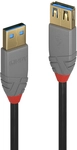 LINDY USB 3.0 Verl&auml;ngerung Typ A/A Anthra Line M/F 2m