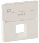 Legrand 755470 Abdeckung RJ11/RJ45 m.B.-feld 1fach Valena Life ultrawei&szlig;