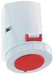 BALS Wandsteckdose 32A 5p 400V 6h 1155 IP67 Geh&auml;usegr&ouml;&szlig;e 126x83 1155