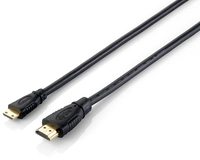 Equip 119307 HDMI-Kabel 2 m HDMI Typ A (Standard) HDMI Type C (Mini) Schwarz
