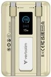 Verbatim Charge&acute;n&acute;Go Power Bank 2C & Display 10000mAh gold